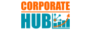 شعار ترويسة موقع corporate hub تمكين الشركات الناشئة